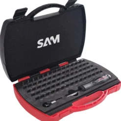 Coffret D'Embouts De Vissage 72 Pieces SAM Outillage - EMB-107
