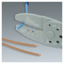 Coffret de Pince à sertir standard pour cosses pré-isolées et 270 cosses KS TOOLS 115.1230
