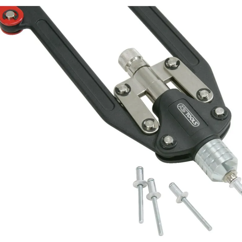 Coffret de pinces à rivets et écrous aveugles (insert) - 2 bras pliants KS TOOLS 150.9630