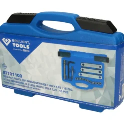 Coffret de réparation pour filetage de frein M9 x 125 16 pcs BRILLIANT TOOLS - BT701100