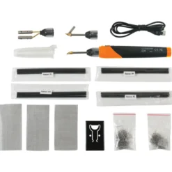 Coffret de réparation pour plastiques sur batterie 134pcs KS TOOLS 150.1010
