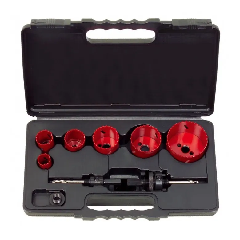 Coffret de 6 scies cloches HSS Bi-Métal KS TOOLS - 129.5550