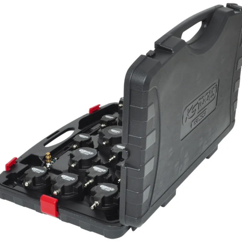 Coffret de test d'étanchéité du système d'air du turbocompresseur 17 pièces KS TOOLS 150.2520