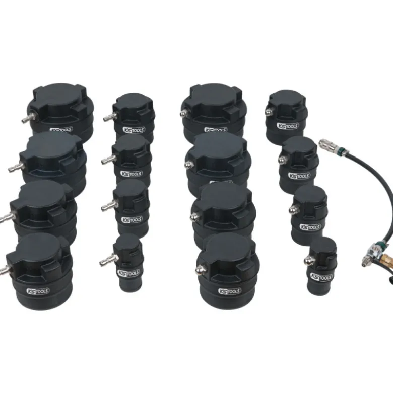 Coffret de test d'étanchéité du système d'air du turbocompresseur 17 pièces KS TOOLS 150.2520