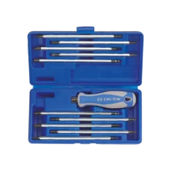 Coffret De Tournevis À Lames Interchangeables 11 Pièces King Tony - 32518MR