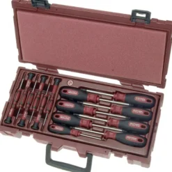 Coffret de tournevis pour vis TX, Fente, Phillips KRAFTWERK 4900-05K