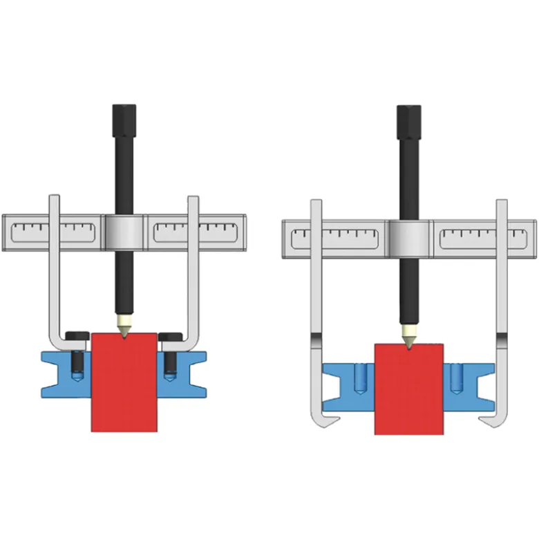 Coffret D'Extracteur Multi-Utilisation À 2 Griffes King Tony