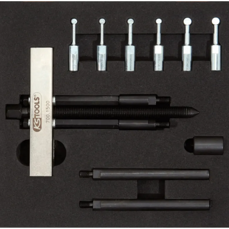 Coffret d’extracteurs universels de roulements à billes petit modèle KS TOOLS 700.1500