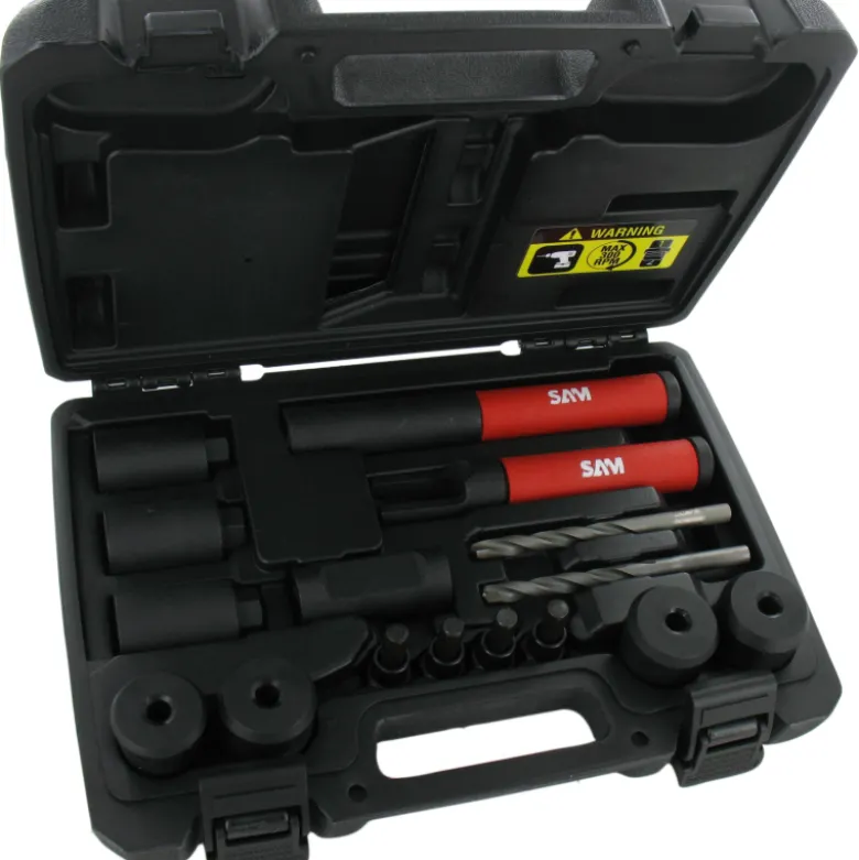 Coffret D'Extraction D'Ecrous Antivols Nouvelle Generation SAM Outillage - 76NS-UNIV