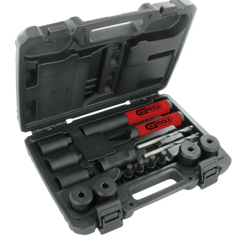 Coffret d'extraction universel pour écrous anti-vol 16 pièces KS Tools 913.1484