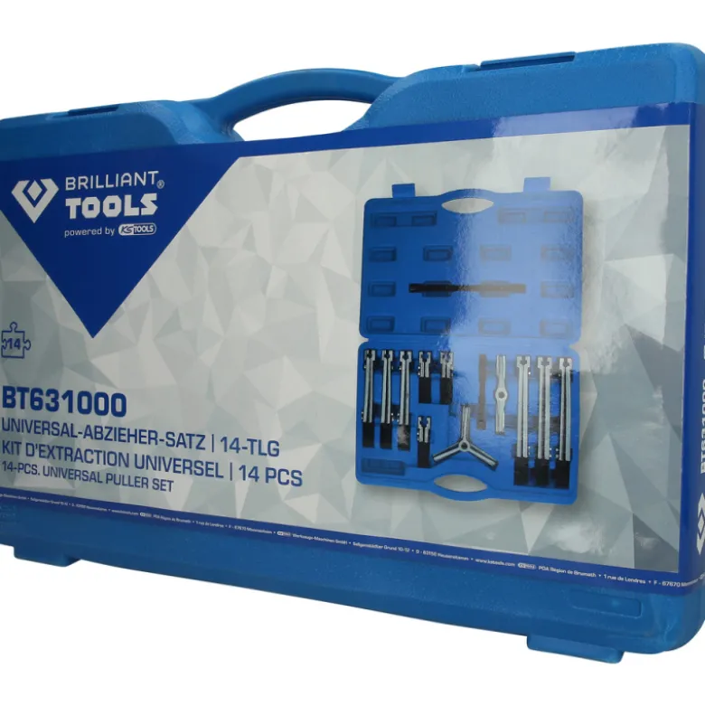 Coffret d'extrateur universel 14pcs BRILLIANT TOOLS - BT631000