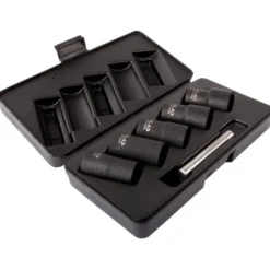 Coffret douilles choc helicoïdales ecrous endommages ø17-ø27mm (5 pcs) CLAS OM 0608