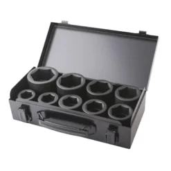 Coffret douilles choc 6 pans 24-50mm 1" (9 pcs) CLAS OS 3500