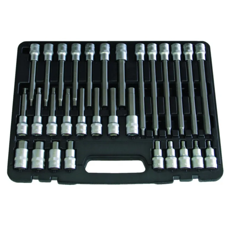 Coffret douilles embout hexagonal 1/2" (30 pcs) CLAS OM 2335