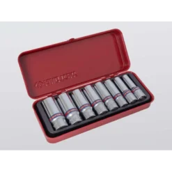 Coffret 3/8" Douilles Longues 8 Pcs en Pouces King Tony - 3508SR