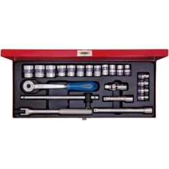 Coffret 3/8" Douilles 22 Pièces King Tony - 3523MR01