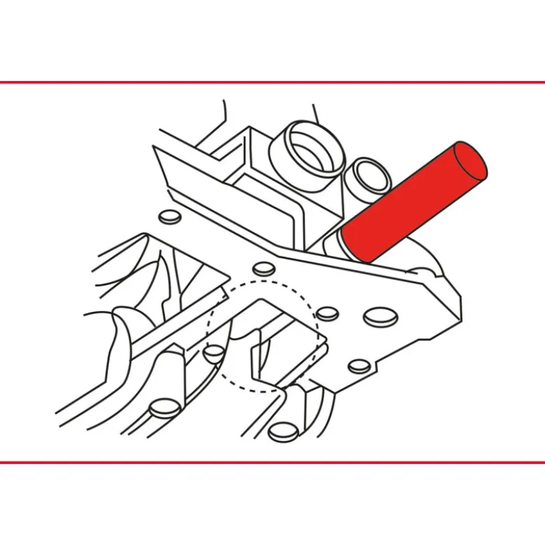 Coffret d'outils de calage Renauld DCi 9 pièces KS TOOLS 400.0750