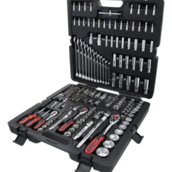 Coffret d'outils et douilles 1/4", 3/8", 1/2" 216 pièces Ks Tools 918.0216