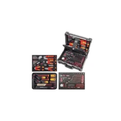 Coffret d'outils isolés Pro Line 1/4", 123 pièces - KRAFTWERK 3944.3