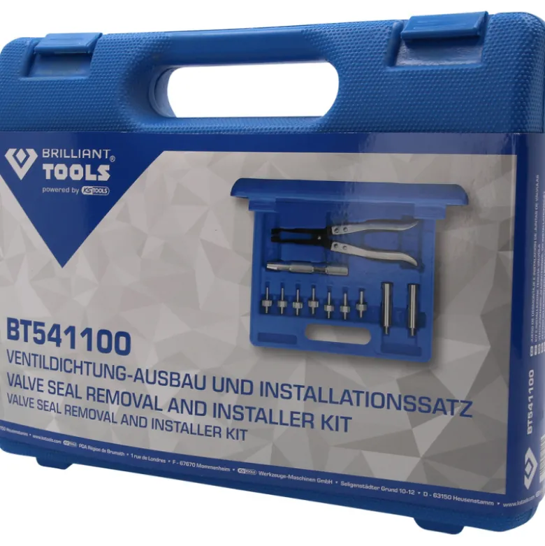 Coffret d'outils pour changement des joints de soupape 11 pcs BRILLIANT TOOLS - BT541100