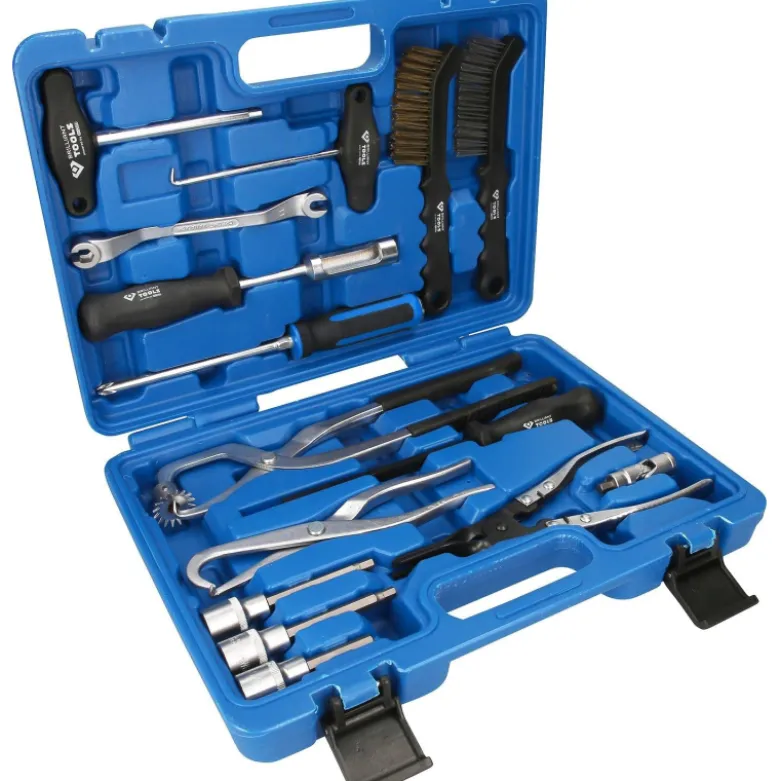 Coffret d’outils pour tambours et disques de frein 15 pcs BRILLIANT TOOLS - BT701250