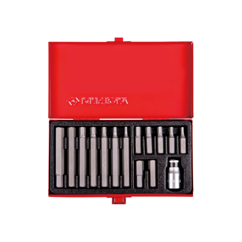 Coffret Embouts Mâles 6 Pans 15 Pièces King Tony - 1015MQ