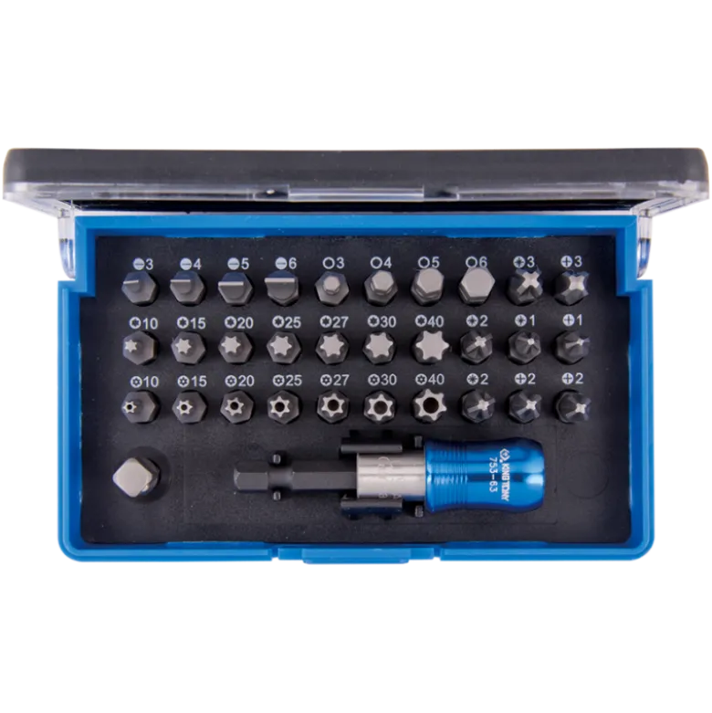 Coffret Embouts Tournevis 1/4" 32 Pièces King Tony - 1032CQ
