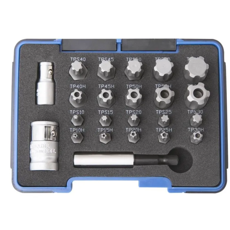 Coffret embouts ts plus - torx plus 1/4"- 3/8" (23pcs) CLAS OM 0645