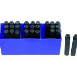 Coffret lettres a frapper din 8mm 27 pieces CLAS EG 5032