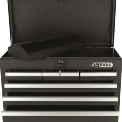 Coffret à outils 6 tiroirs avec compartiment supérieur KS TOOLS 891.0006