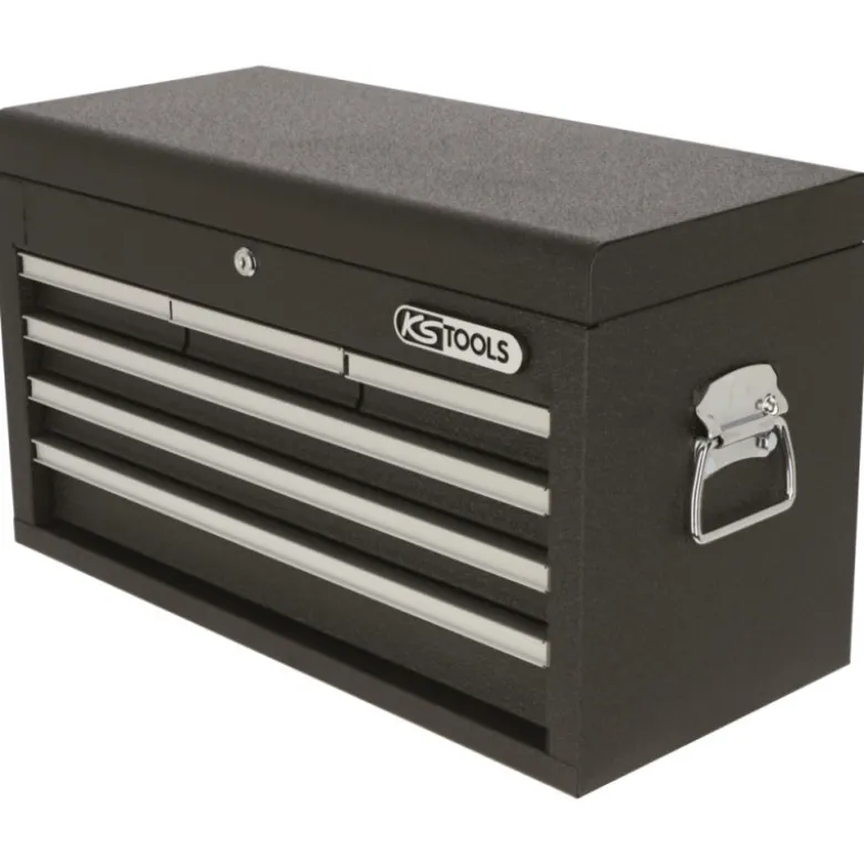 Coffret à outils 6 tiroirs avec compartiment supérieur KS TOOLS 891.0006