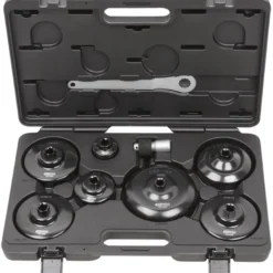 Coffret 9 pièces de cloches pour filtre à huile KS TOOLS 150.9290