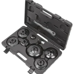 Coffret 9 pièces de cloches pour filtre à huile KS TOOLS 150.9290