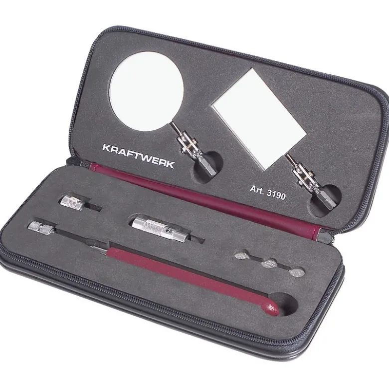 Coffret 5 pièces de doigts magnétiques avec LED et miroirs KRAFTWERK 3190