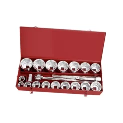 Coffret 21 pièces de douilles 1" cliquet télescopique KRAFTWERK 2053