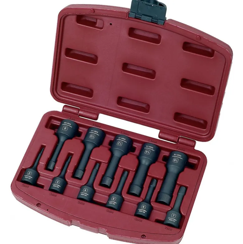 Coffret 11 pièces d’extracteurs à spirales de boulons 2-16 mm KRAFTWERK 3057