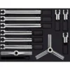 Coffret 12 pièces d’extracteurs universels 2 et 3 griffes KS TOOLS 700.1300