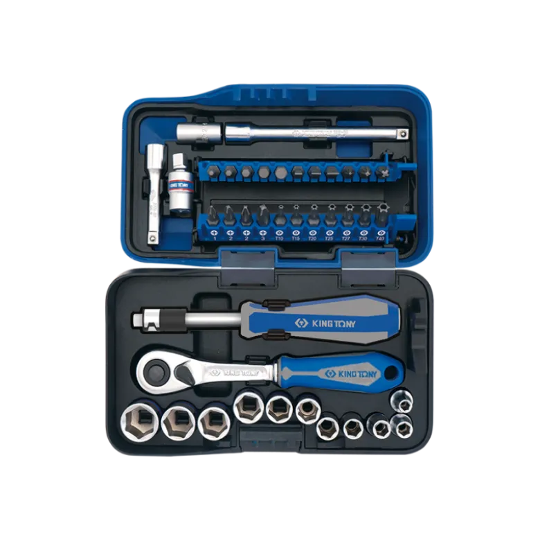 Coffret 1/4" 39 Pièces King Tony - 2539MR01AM