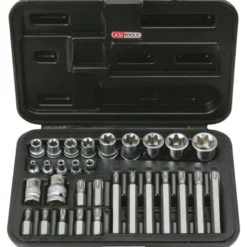 Coffret 30 pièces TORX 1/4" - 3/8" - 1/2" KS TOOLS 922.4301