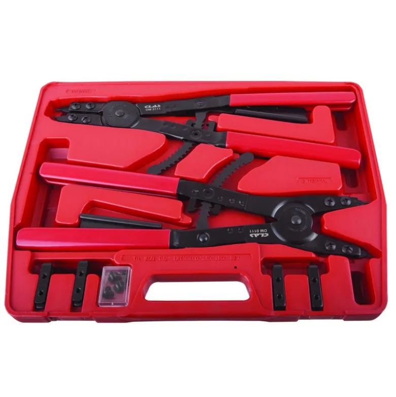 Coffret 2 pinces circlips pl interieur-exterieur CLAS OM 0111