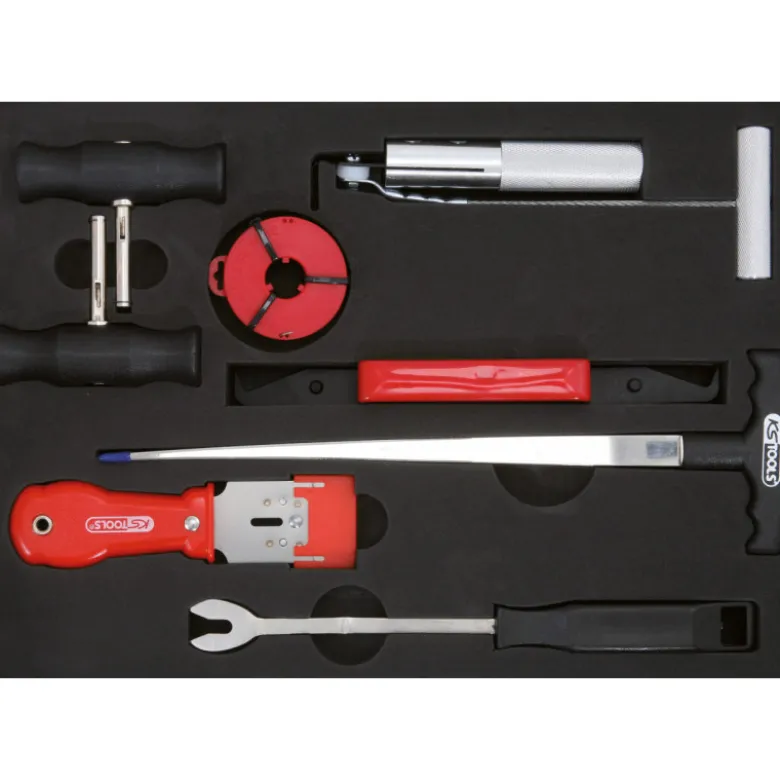 Coffret pour démontage de pare-brise KS TOOLS 140.1040