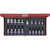 Coffret 3/8-1/2 Torx Tamper 20 Pièces King Tony - 7120PR01