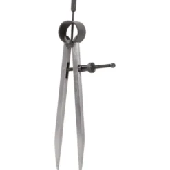 Compas droit à ressort, rayon 138 mm, L.150 mm sur carte KS TOOLS - 300.0402-E