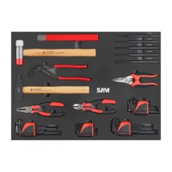 Composition agricole et pl de 244 outils en module mousse SAM - CPP-244MM