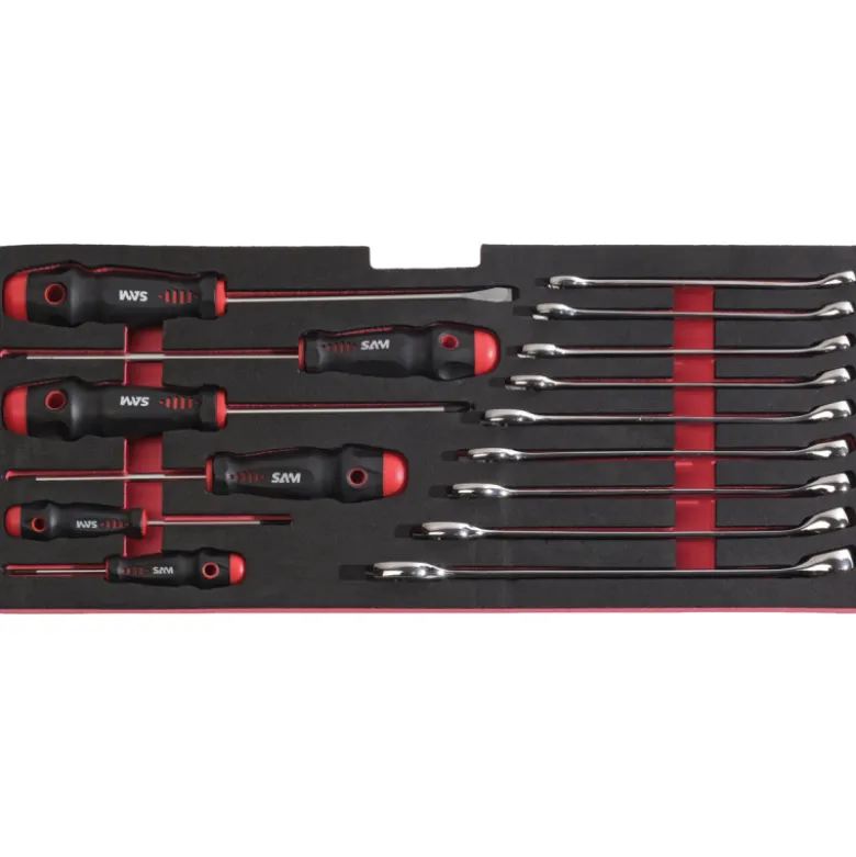 Composition de 120 outils avec une caisse de maintenance SAM - CP-120BOX