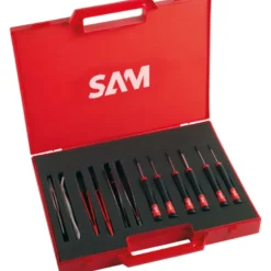 Composition De 12 Outils Electroniques SAM Outillage - 276-J12