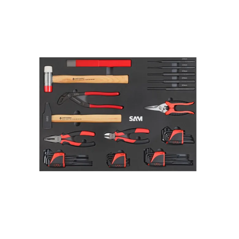 Composition de 239 outils pour mecanique vl SAM - CP-239PM