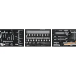 Composition d'outils BASIC LINE , 147 pièces - KRAFTWERK 105.103.003