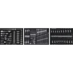 Composition d'outils BASIC LINE , 154 pièces - KRAFTWERK 105.103.002