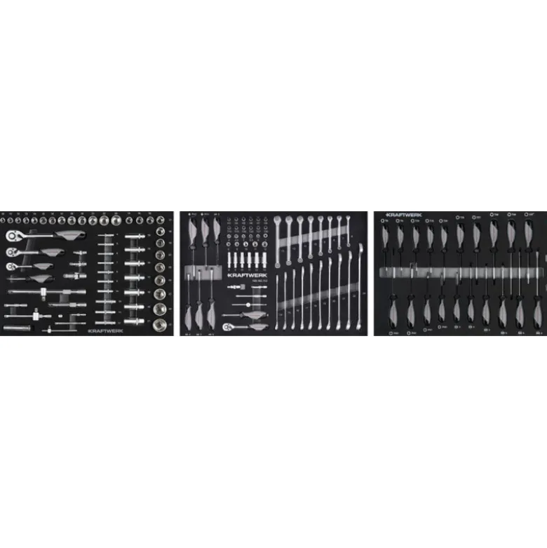 Composition d'outils BASIC LINE , 154 pièces - KRAFTWERK 105.103.002